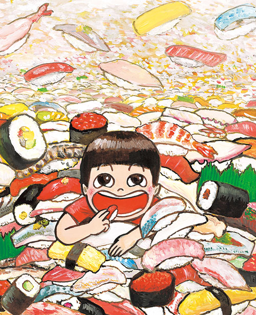 『おすしがすきすぎて』